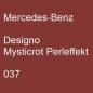 Preview: Mercedes-Benz, Designo Mysticrot Perleffekt, 037.